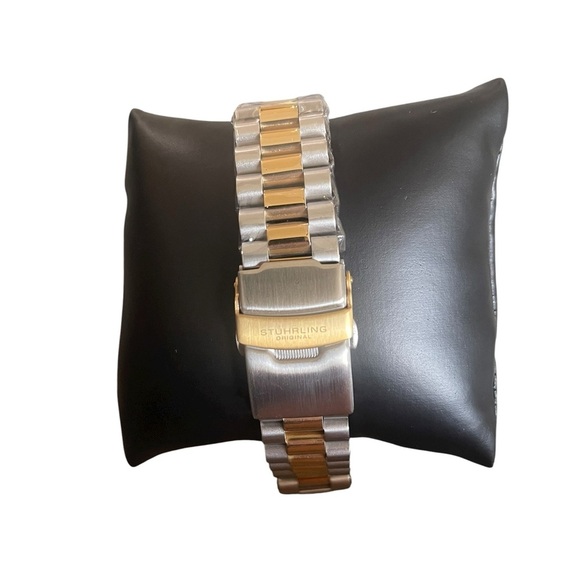 NWT Stuhrling Original Two-Tone Men's Watch - Picture 3 of 8